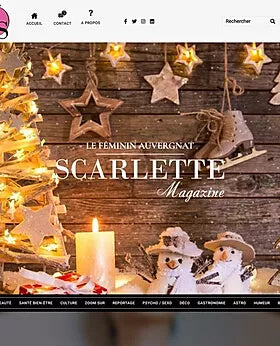 capture ecran site internet scarlette magazine