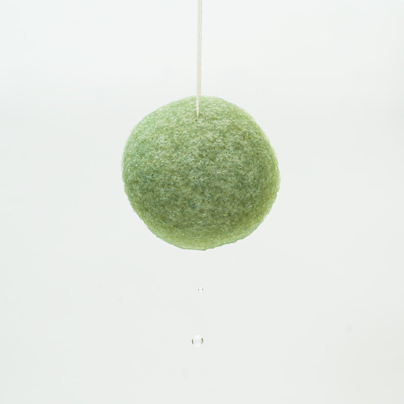 Eponge nettoyante Konjac BIO au Matcha