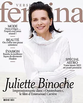 couverture magazine version femina janvier 2022