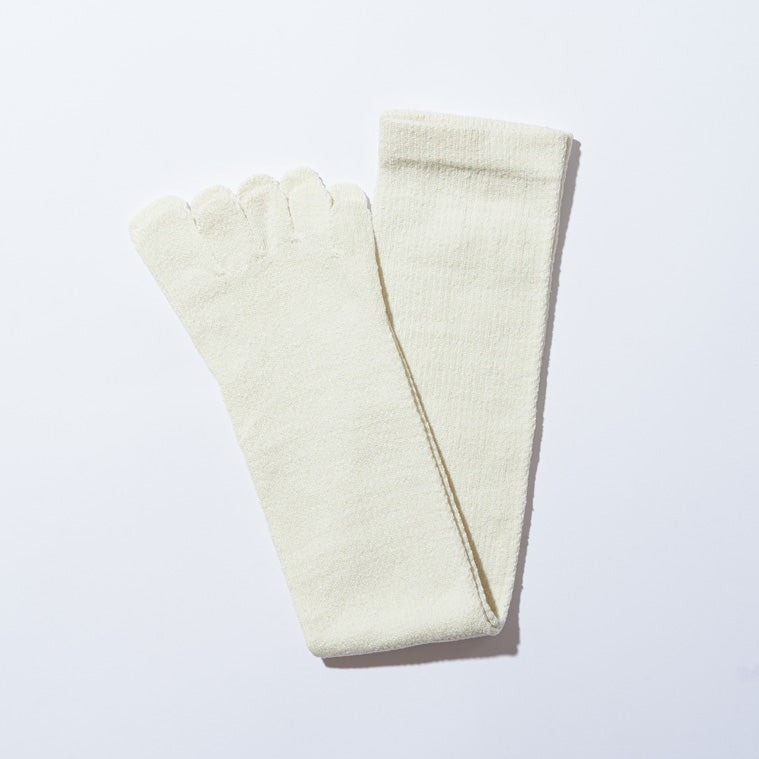 chaussettes longues en vraie soie du Japon