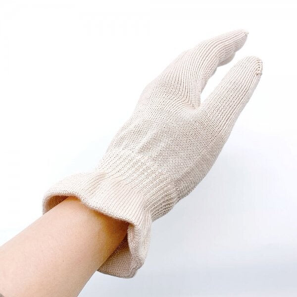 Gants de beauté en soie naturelle