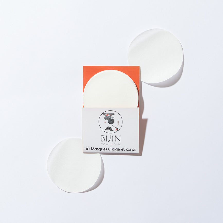 masque tissu visage et corps non imbibé