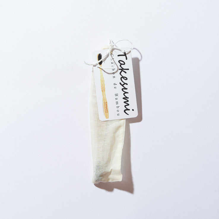 pochette à brosse à dents en bambou