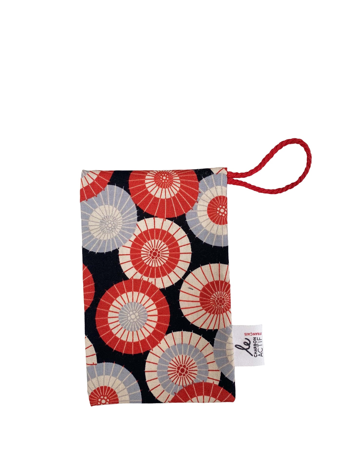 pochon en tissu à motifs