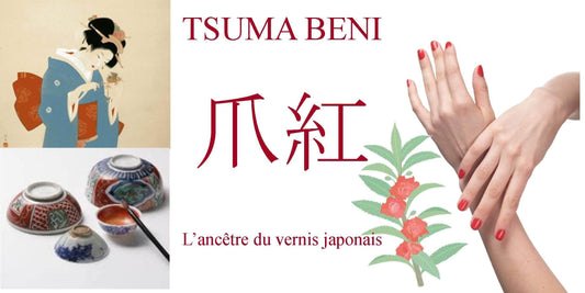 Tsumabeni : l’ancêtre japonais du vernis à ongles