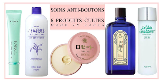Les meilleurs soins anti-boutons made in Japan