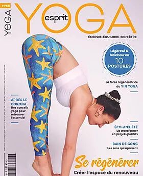 couverture magazine esprit yoga juillet aout 2020