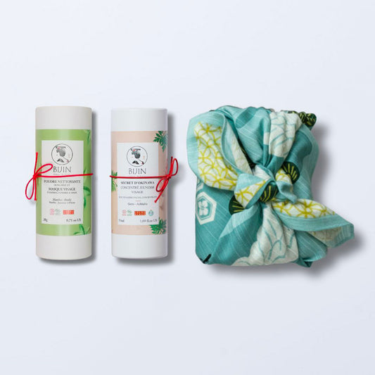 Coffret furoshiki Rituel de soins anti age
