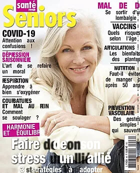 couverture sante parution magazine revue seniors