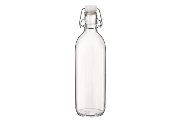 Carafe en verre limonadier + 1 charbon de bambou fin