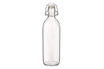Carafe en verre limonadier + 1 charbon de bambou fin
