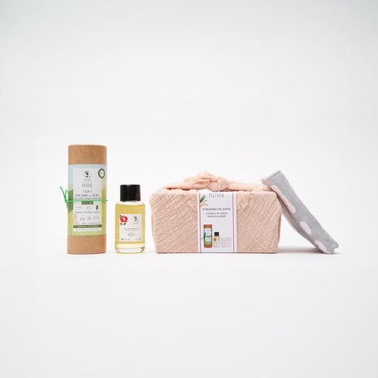 Coffret de soins maman et bébé bio