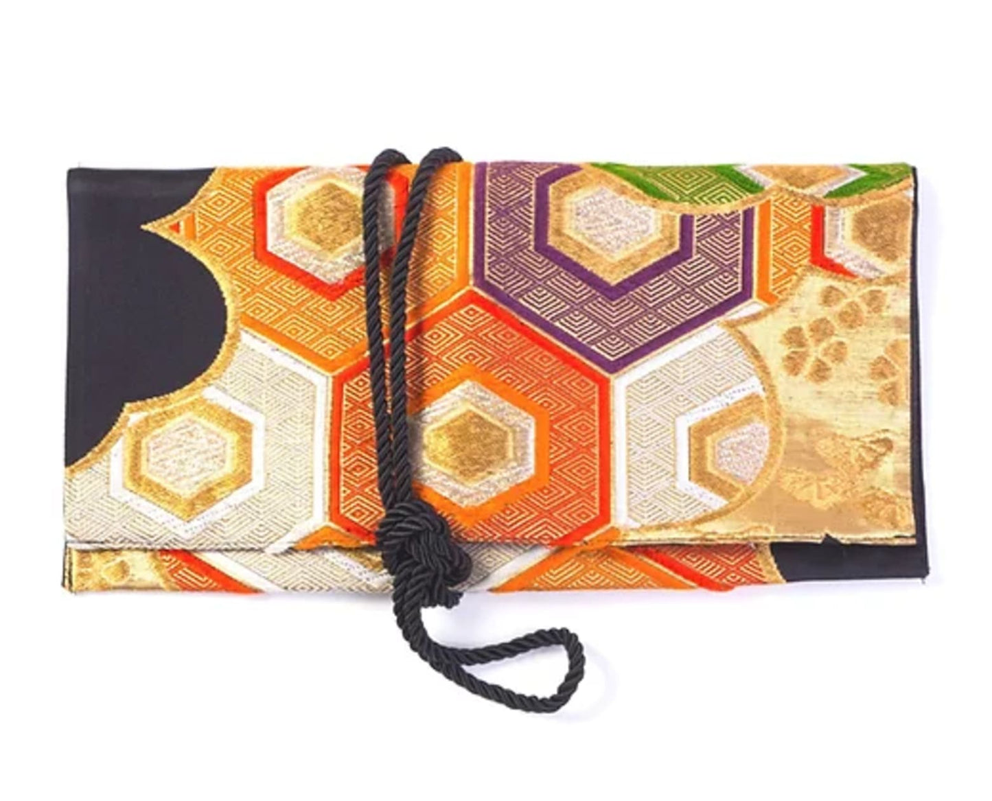 pochette obi japonaise motif kyoto